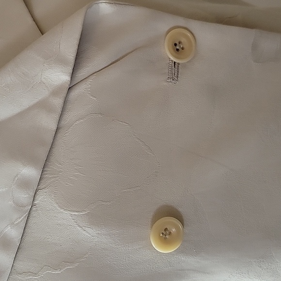 Anne Klien| 🔥Vintage Ivory/Cream Blazer Vest Size 6/M - Picture 7 of 14